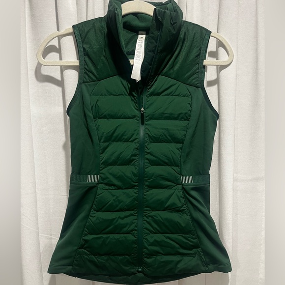 lululemon athletica Jackets & Blazers - Lululemon Athletica Down For It All Everglade Green Vest Size 2